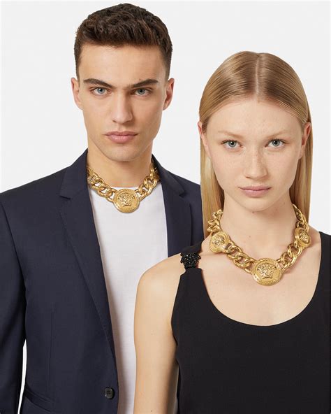 versace krawatte gold|Versace gold necklace.